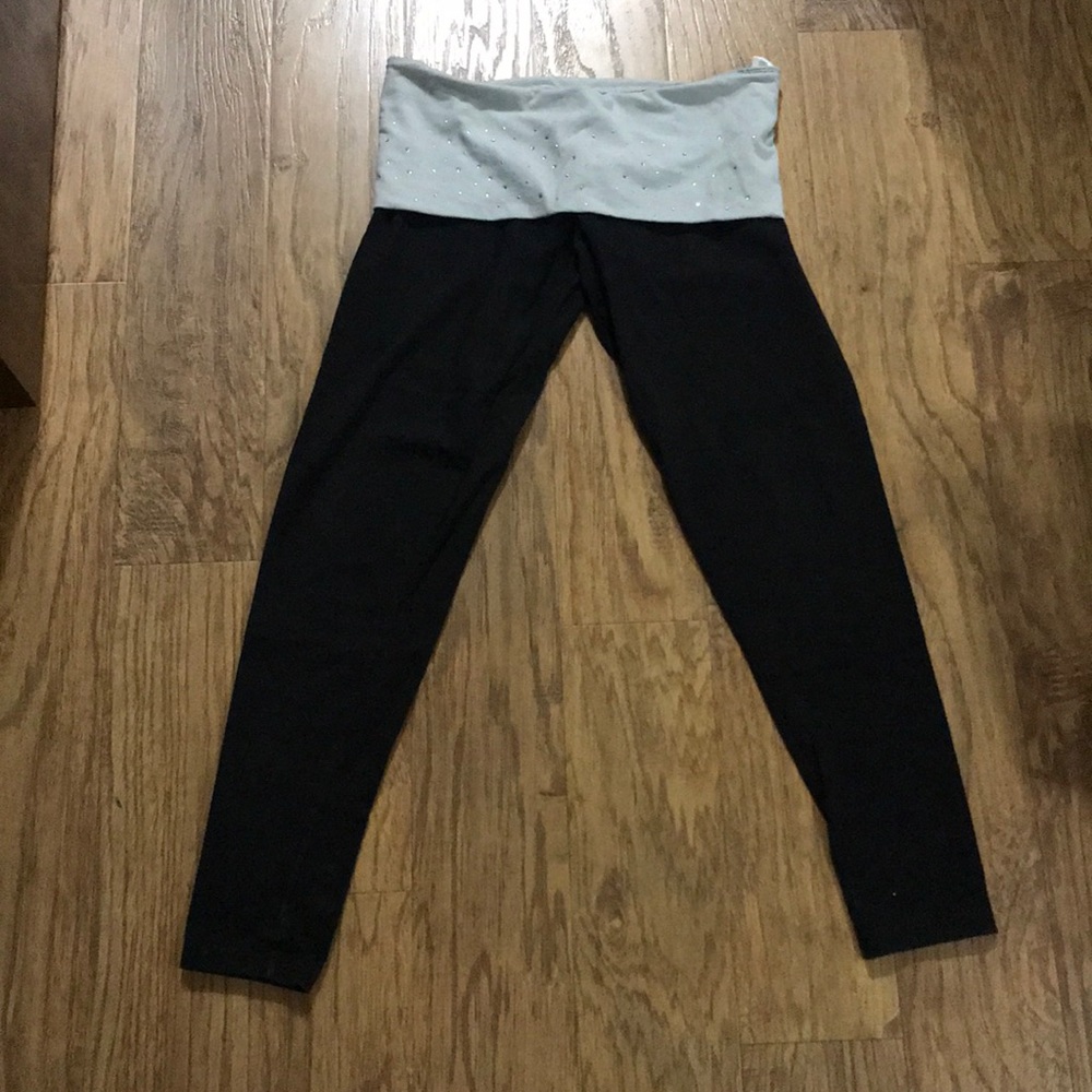 Pink yoga pant leggings size medium